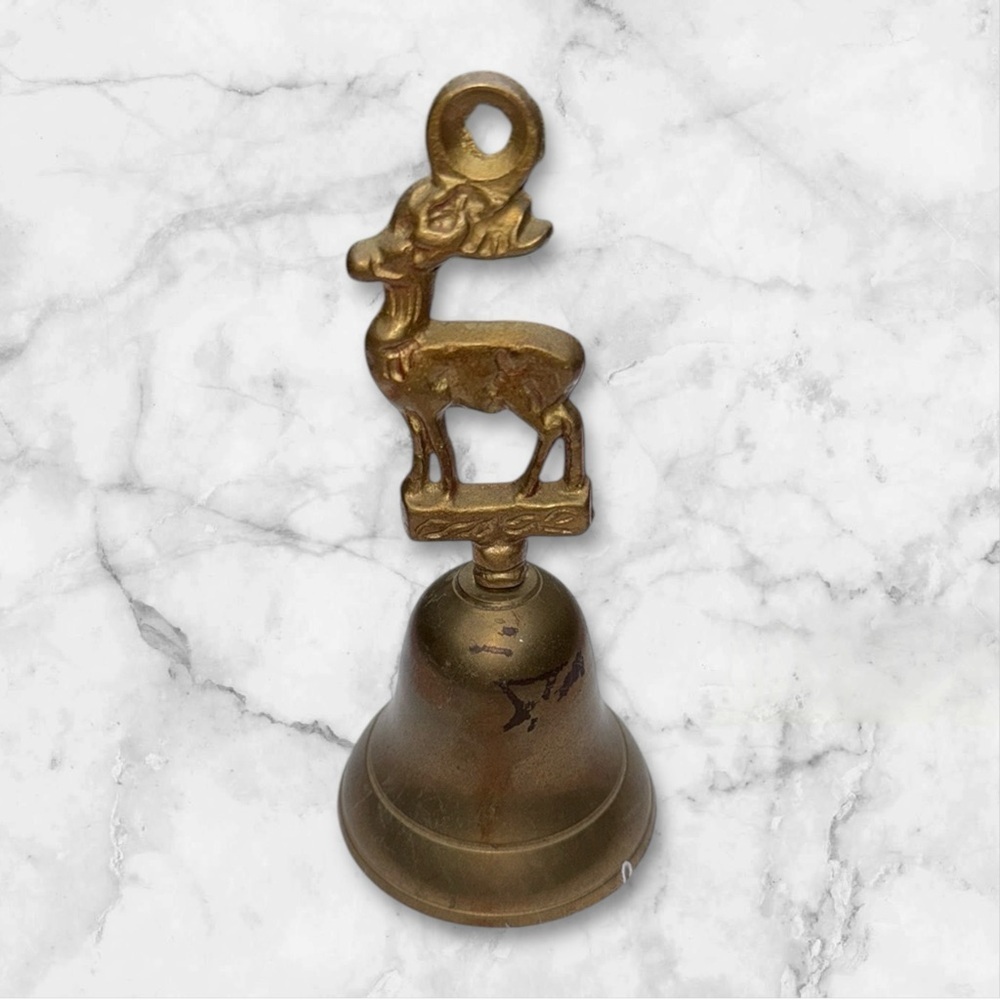 BRASS Reindeer Bell, Made in India